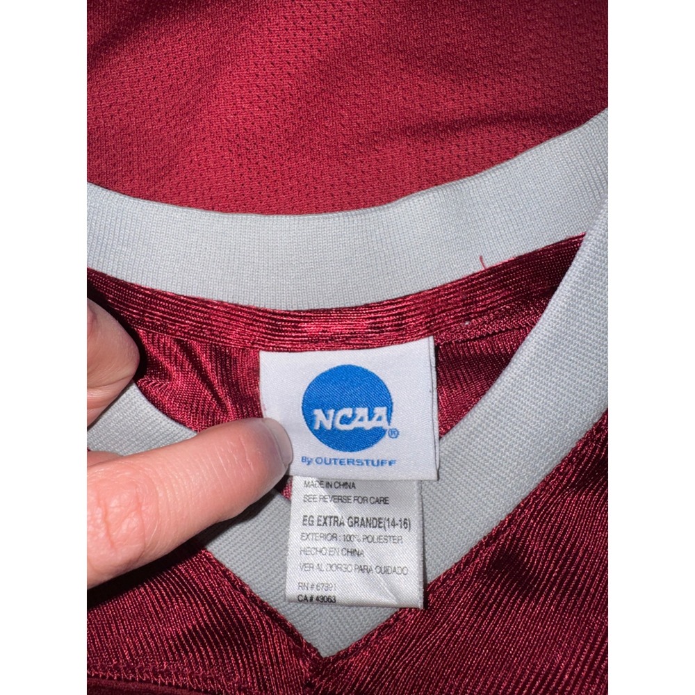 Outerstuff WSU Cougars Youth Football Jersey Crimson Gray NCAA Kids XL 14-16 #10 - Picture 4 of 5
